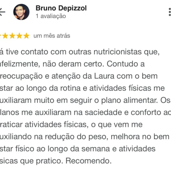 Nutricionista Laura Nazari