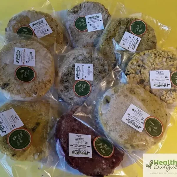 Healthy Burguer — Hambúrguer Vegano, Vegetariano e Funcional