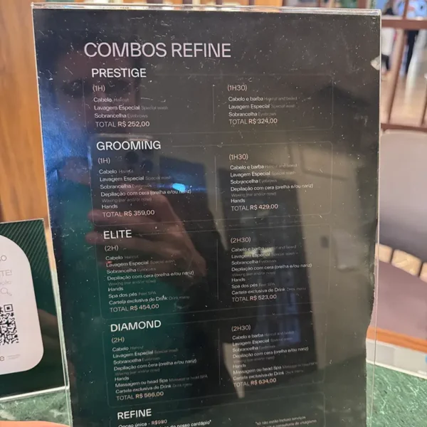 Refine Grooming Concept — Barbearia & Spa Masculino Premium